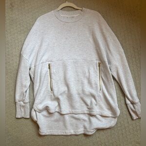 Varley Light Gray Sweatshirt